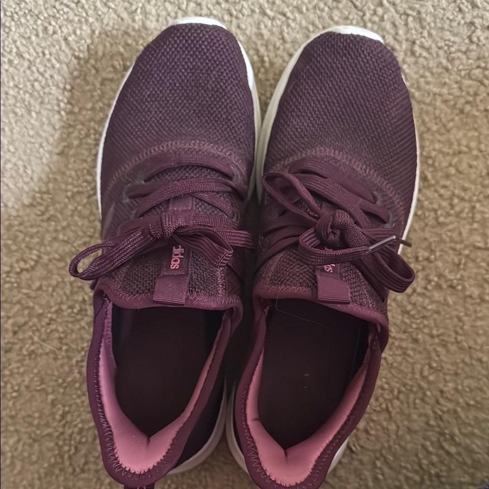 adidas Purple Sneakers Modern Knit Design